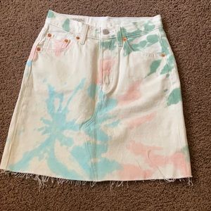 Tie dye skirt